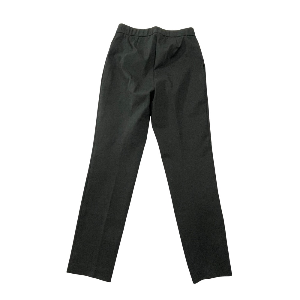 NWT J.Jill Womens Black Ponte Slim Leg Stretch Pull On Trousers Pants XS 233641 - Picture 2 of 7